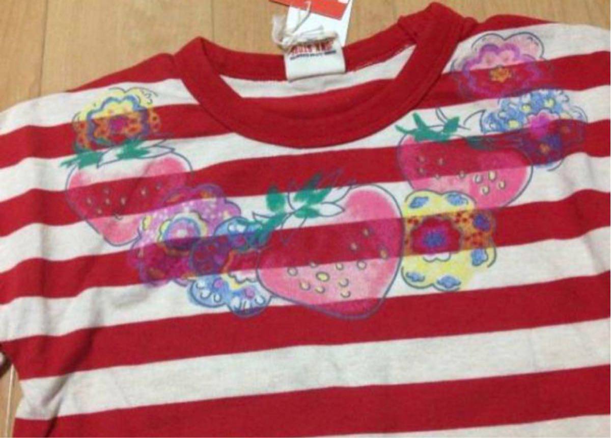  новый товар JUNKSTOREba Rune рукав окантовка tops 110 American Casual *ga- Lee серия девочка Kids ребенок одежда b Lee z
