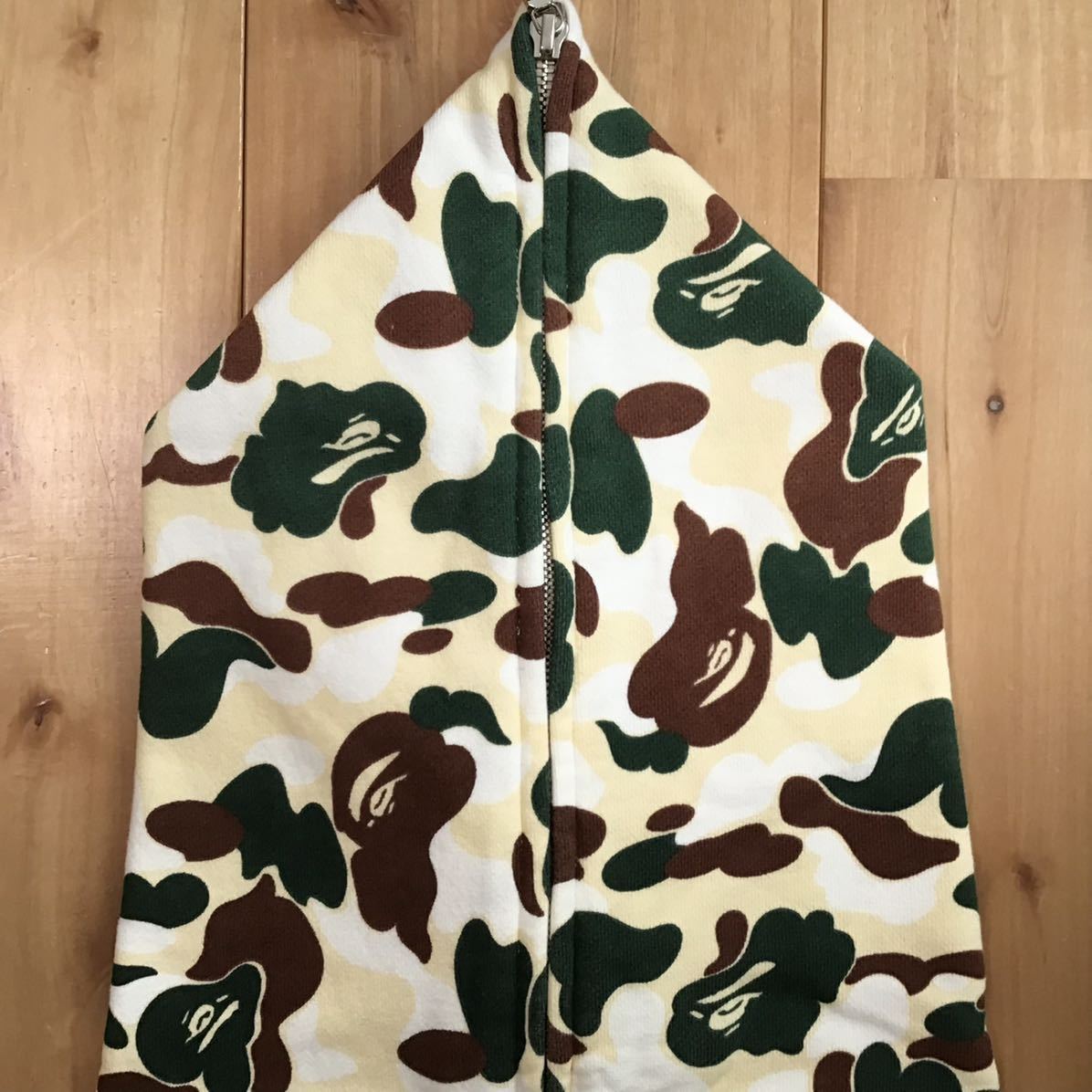 ★鹿児島限定★ Kagoshima city camo フルジップ パーカー Lサイズ a bathing ape BAPE full zip hoodie エイプ ベイプ NIGO 迷彩 z55_画像3