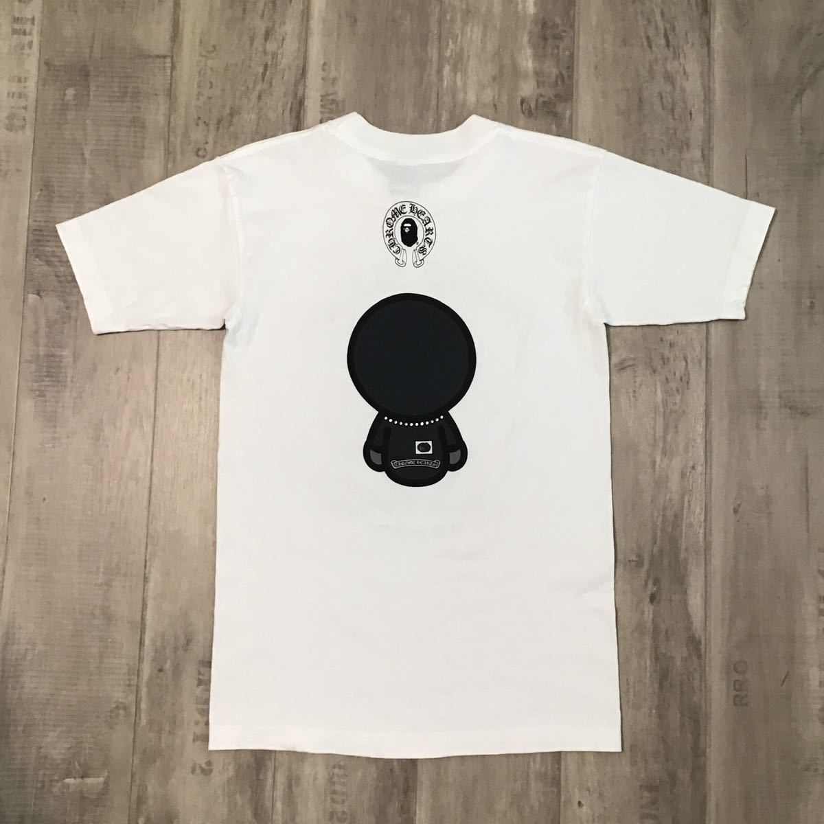 ★激レア★ Chrome Hearts × BAPE Tシャツ Sサイズ a bathing ape クロムハーツ エイプ ベイプ アベイシングエイプ milo マイロ NIGO z54_画像3