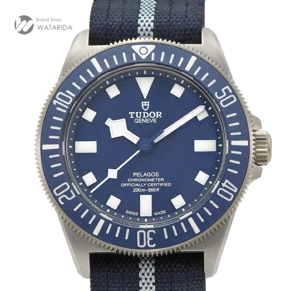 チューダー TUDOR 腕時計 ペラゴス FXD M25707B 23-0001 チタン ブルー マリン ナシオナル 箱・保付 未使用品