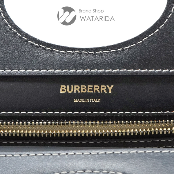  Burberry BURBERRY сумка Mini карман сумка плечо 8039363 парусина кожа серый черный Brown 2WAY сумка для хранения есть 