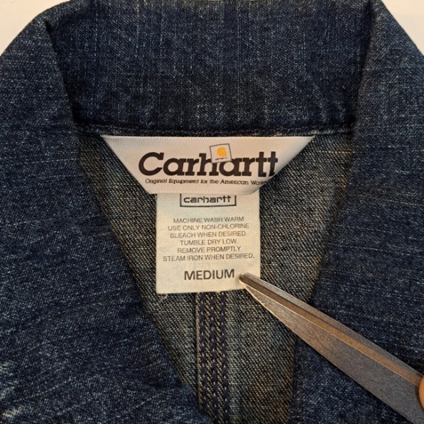 H6683 Carhartt カーハート デニム カバーオール 00108-93 M H6683 Carhartt カーハート デニム カバーオール 00108-93 M