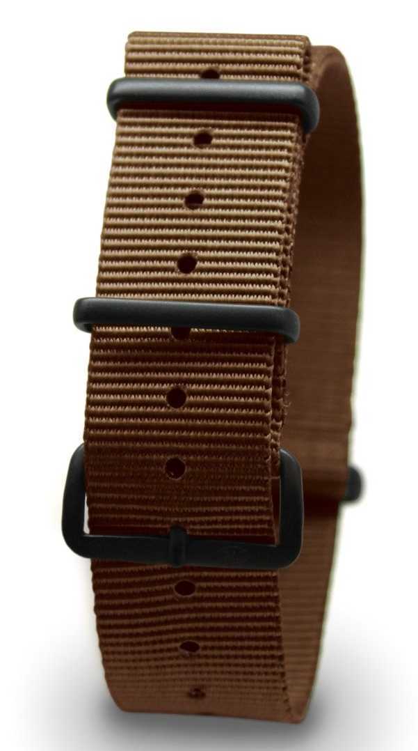 [ free shipping ]CWC NATO strap 20mm new goods unused coyote x mat black PVD