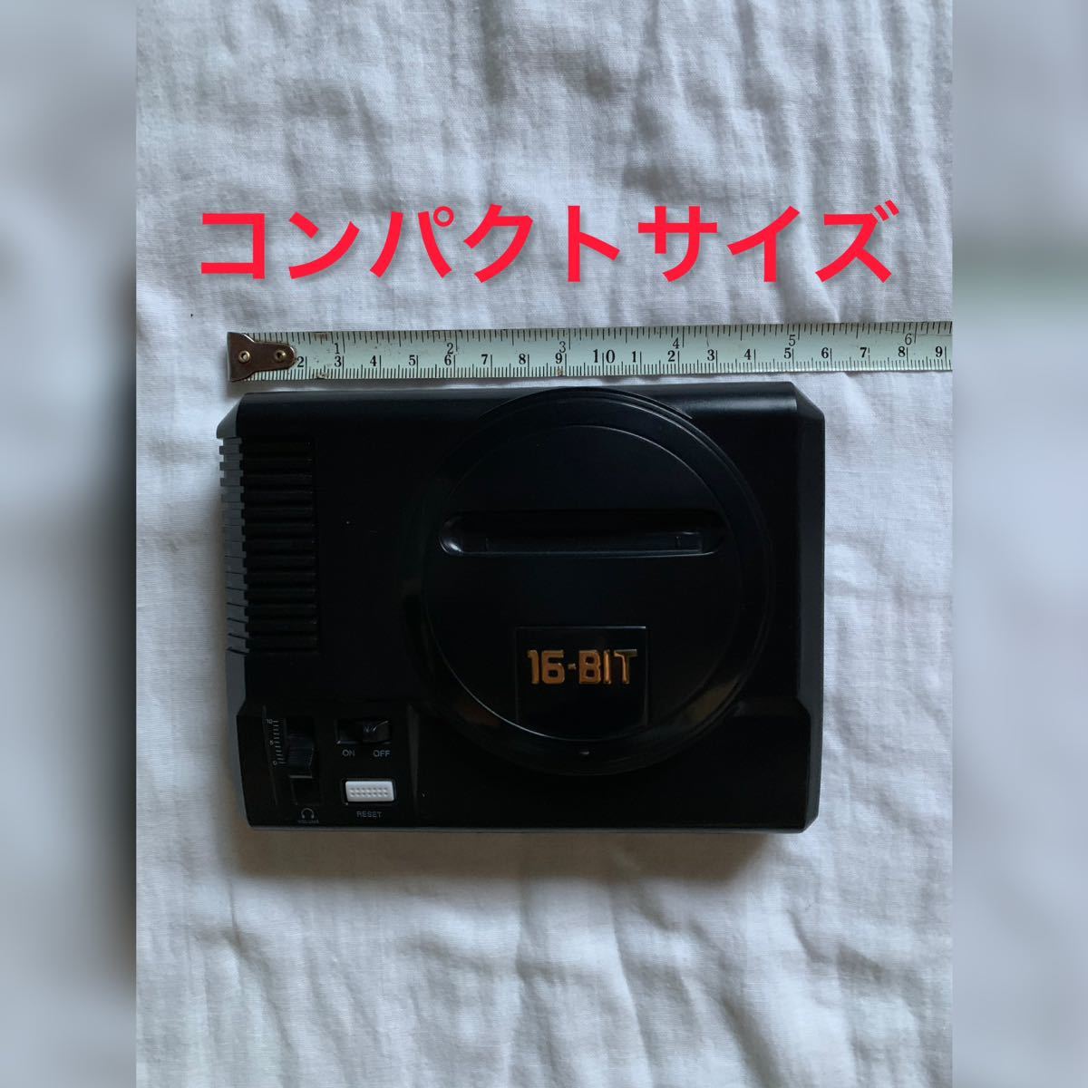 208ゲームタイトル内蔵　メガドライブミニ風　ゲーム機_画像6