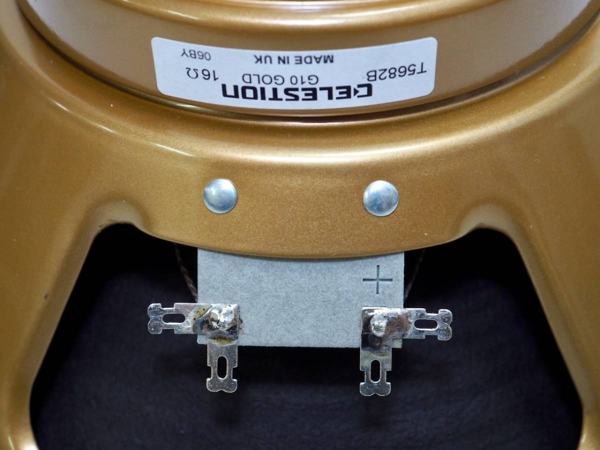 Celestion Gold　10inch　16Ω　ギターアンプ用スピーカー10インチ セレッション Made in UK #2_画像4