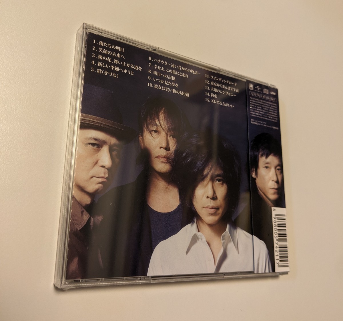 M 匿名配送 CD エレファントカシマシ THE BEST 2007-2012 俺たちの明日 通常盤 エレカシ 宮本浩次 ベスト  4988005742117