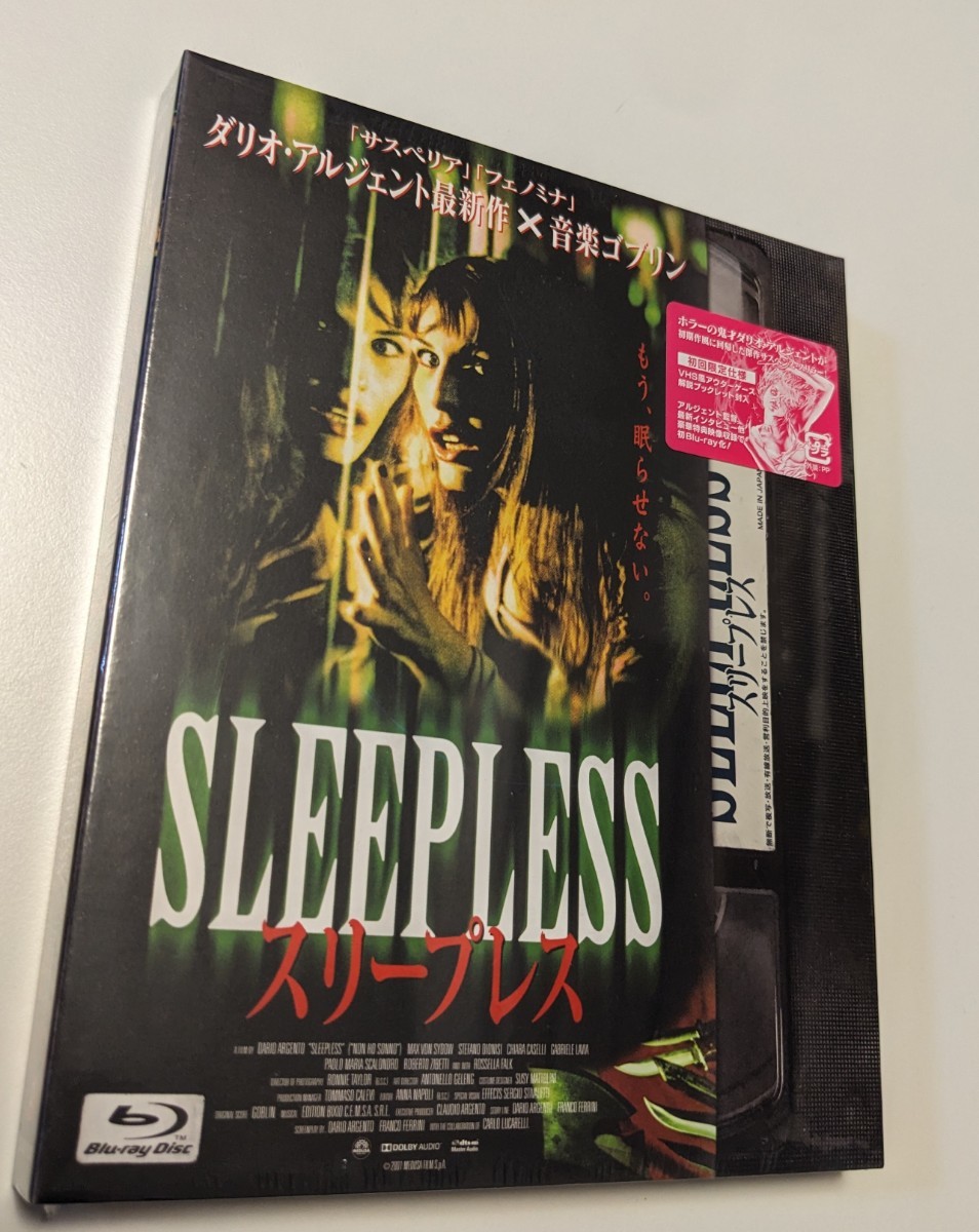 M 匿名配送 Blu-ray スリープレス コレクターズ・エディション ブルーレイ ダリオ・アルジェント 4571519908843 M 匿名配送 Blu-ray スリープレス コレクターズ・エディション ブルーレイ ダリオ・アルジェント 4571519908843