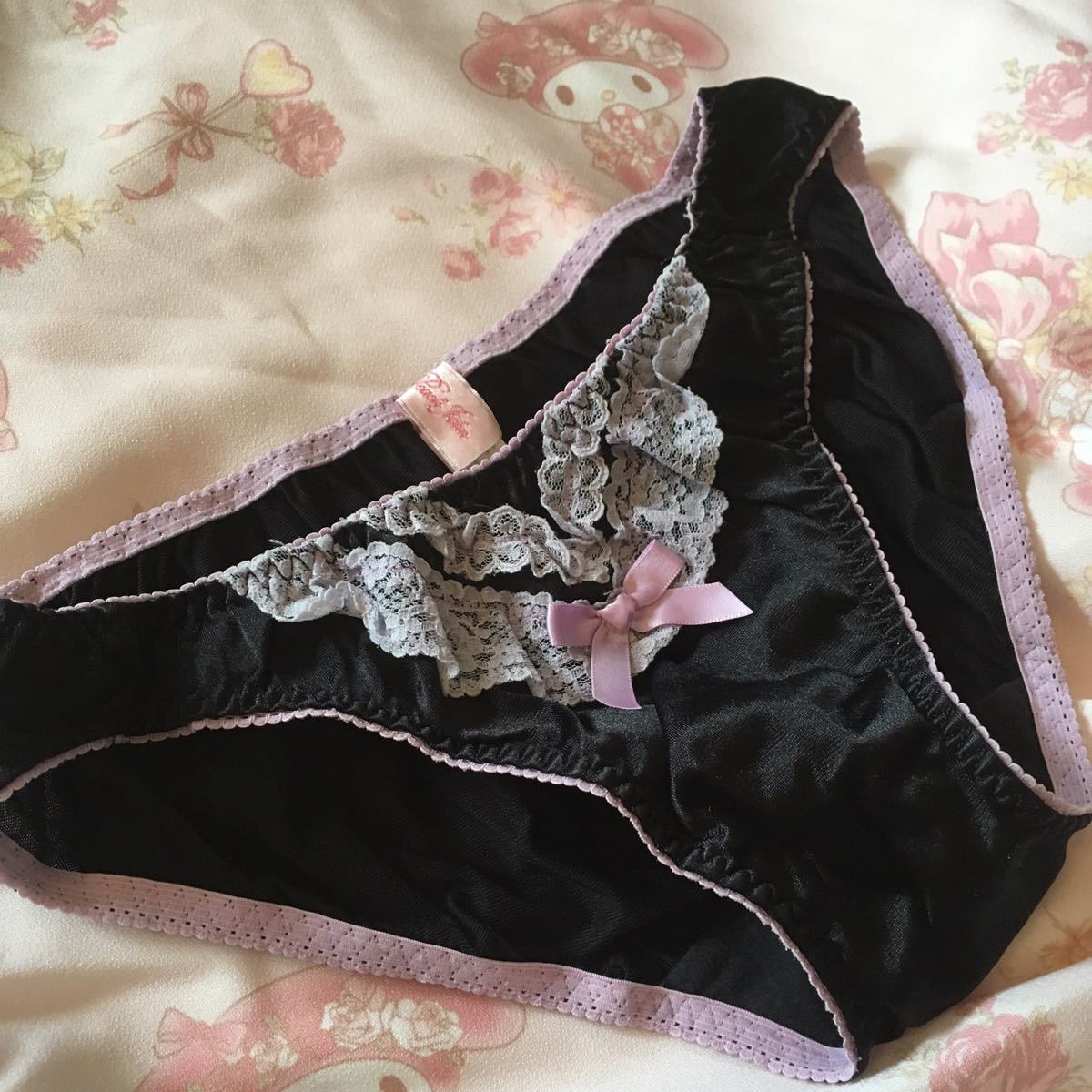 ★核桃26歲OL★舞蹈清潔用品♪（*'`*）桃子約翰的邪惡蕾絲短褲★褲子內衣★    原文:★くるみ 26才 OL ★タンス整理品♪(*´`*)ピーチジョンのくたくたレースショーツ ★パンツ 下着★