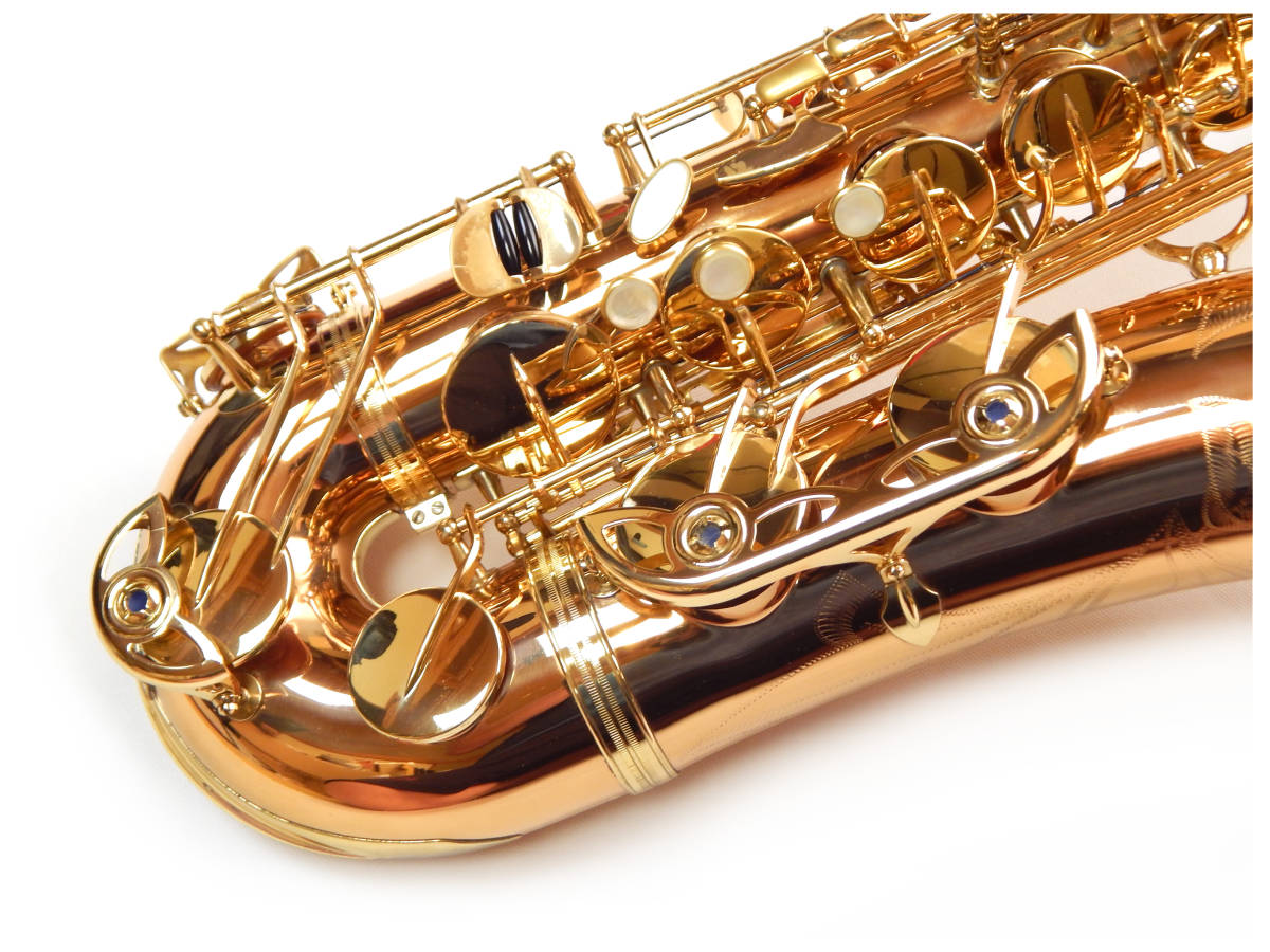 YANAGISAWA T-992 Tenor Saxophone ヤナギサワ テナーサックス 彫刻入り ハードケース付き_画像4