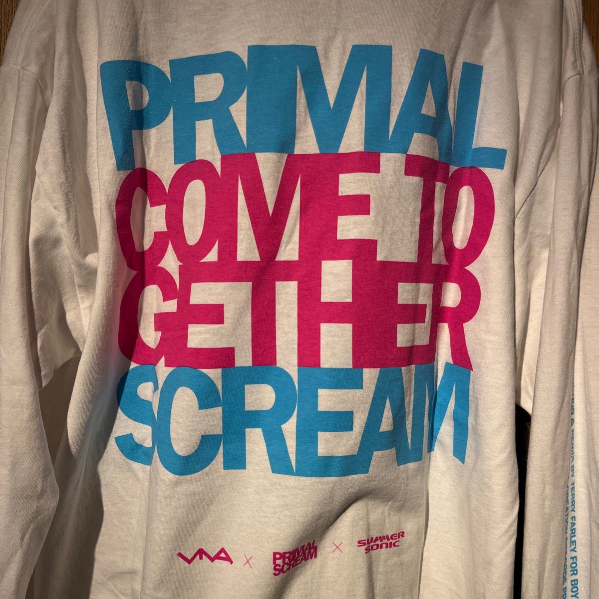 PRIMAL SCREAM プライマルスクリーム SUMMERSONIC VIVA strange boutique ロンT oasis my bloody valentine radiohead nirvana tシャツ_画像9