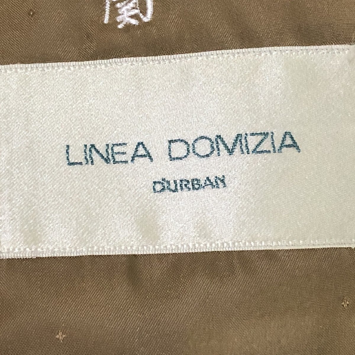 LINEA DOMIZIA リネア ドミジア ダーバン D'URBAN スーツ L カーキ 美品 16_画像5