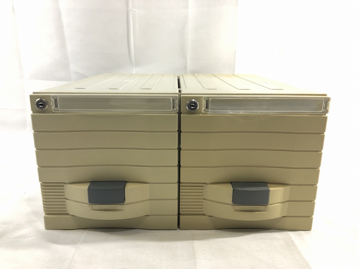 ロアス Loas 中古 マルチメディアケース　MCS-302 2個セット Z6_画像1