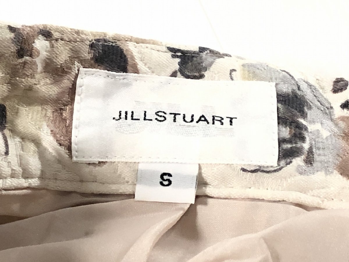 JILLSTUART ジルスチュアート ミニスカート 台形 レディース S 花柄 美品 送料185円_画像4