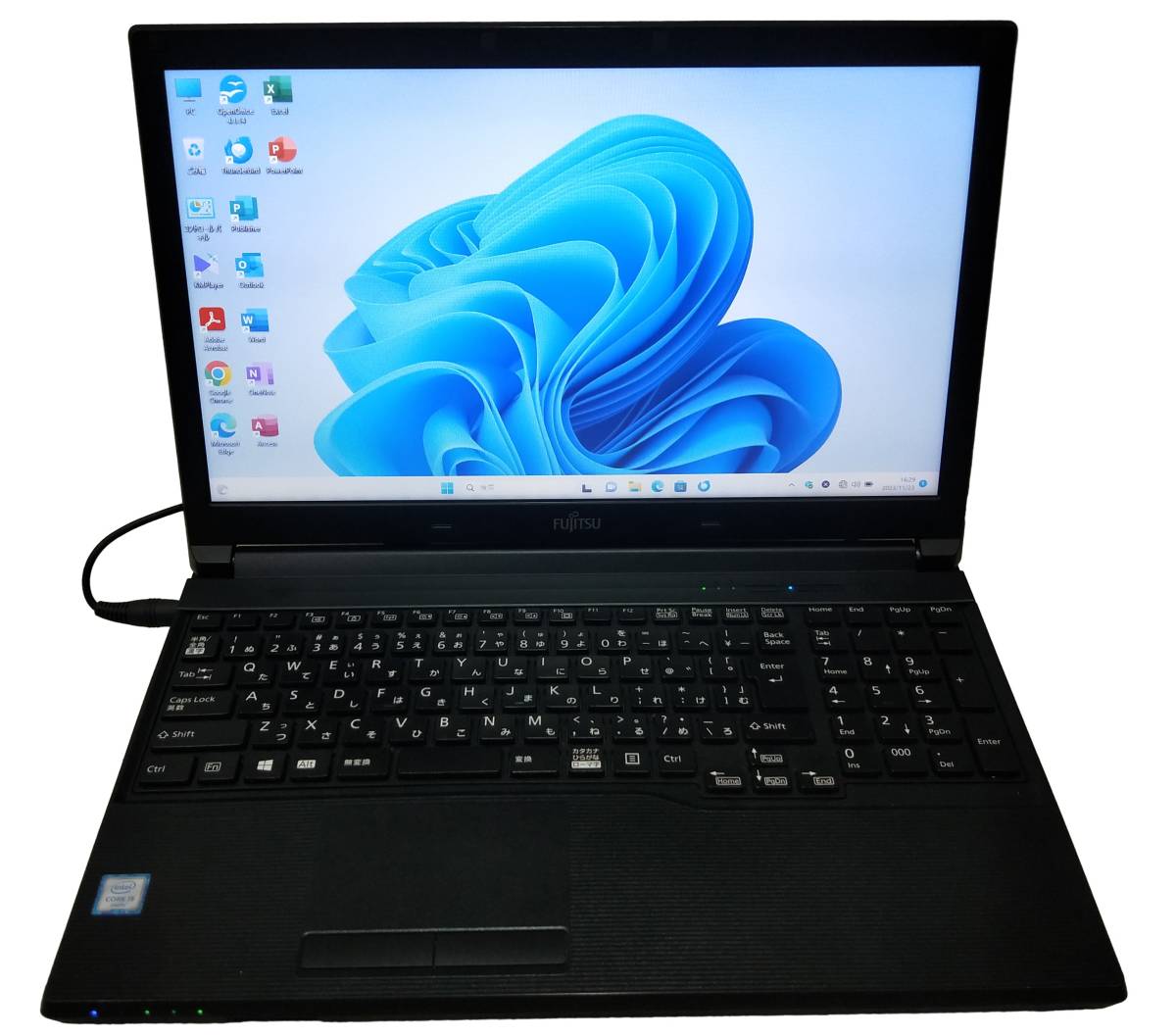 ★【驚速 FUJITSU A576/S i5-6300U 2.40GHz x4+8GB+SSD256GB 15.6インチノートPC】Win11+Office2021 Pro/HDMI/USB3.0■D112356