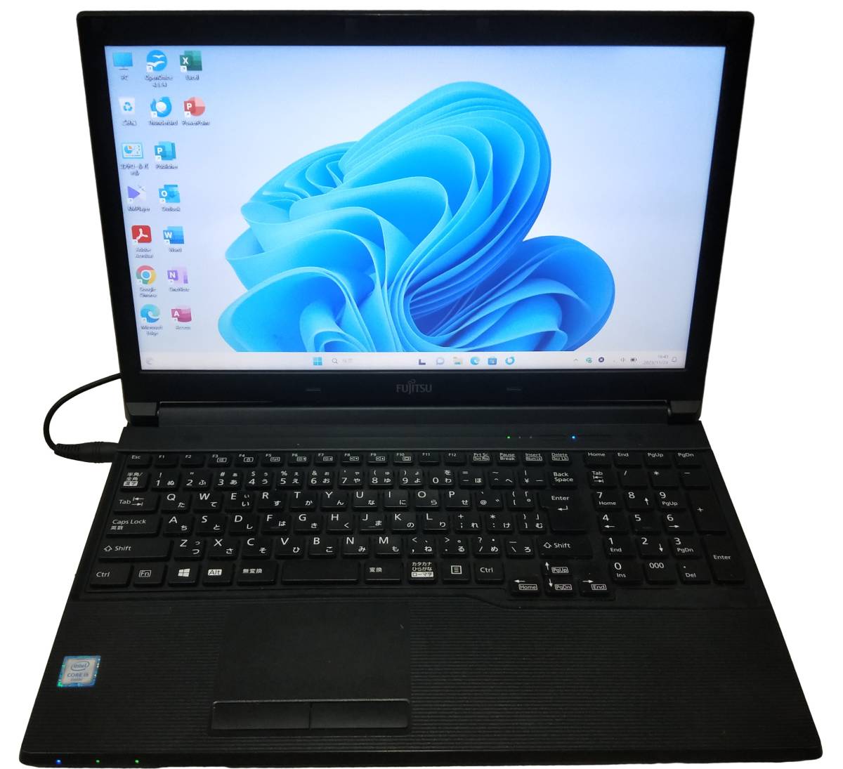 ★【驚速 FUJITSU A576/S i5-6300U 2.40GHz x4+8GB+SSD240GB 15.6インチノートPC】Win11+Office2021 Pro/HDMI/USB3.0■D112359