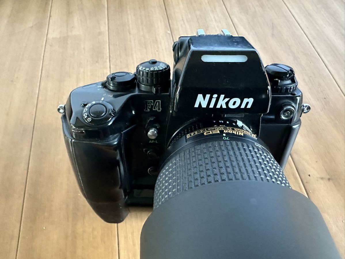 ◎ Nikon ニコン F4 AF NIKKOR 70-300mm 1:4.5-5.6D一眼レフ フィルムカメラ ボディ レンズ 現状品_画像7