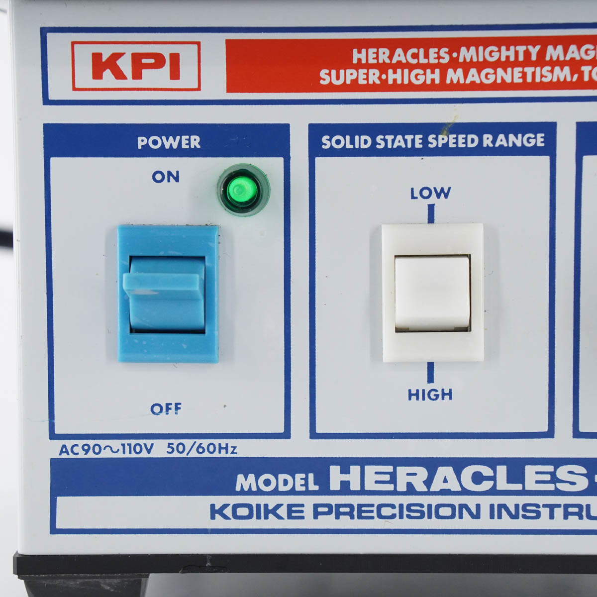 [DW] 8日保証 HERACLES-16G KPI HE-160A KOIKE PRECISION 小池精密機器製作所 MAGNETIC STIRRER スターラー ヘラクレス[05370-0002]_画像5