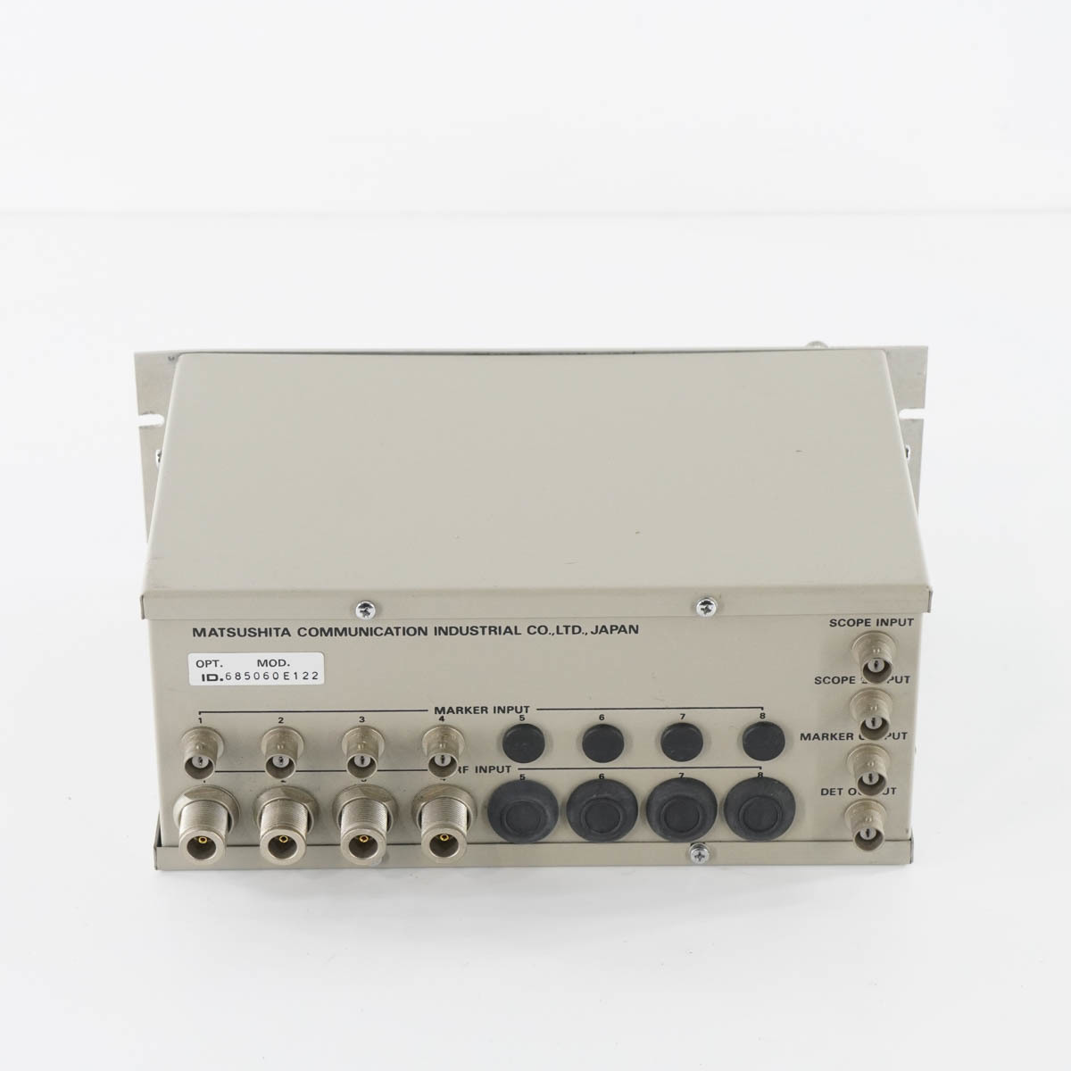 [DW] 8日保証 VQ-075A 42 National ATTENUATOR DC-120MHz 50Ω ナショナル アッテネーター[05452-0197]_画像8