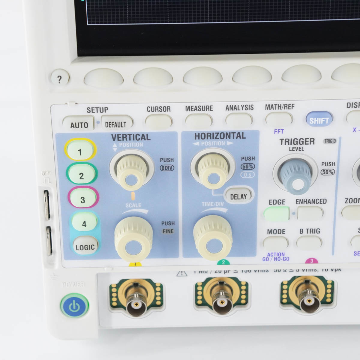 [DW] 8日保証 校正2024年4月まで有効 DLM2024 710110-M-HJ/M1 YOKOGAWA MIXED SIGNAL OSCILLOSCOPE 2.5GS/s 200MHz 横河 オ...[05471-0036]_画像7