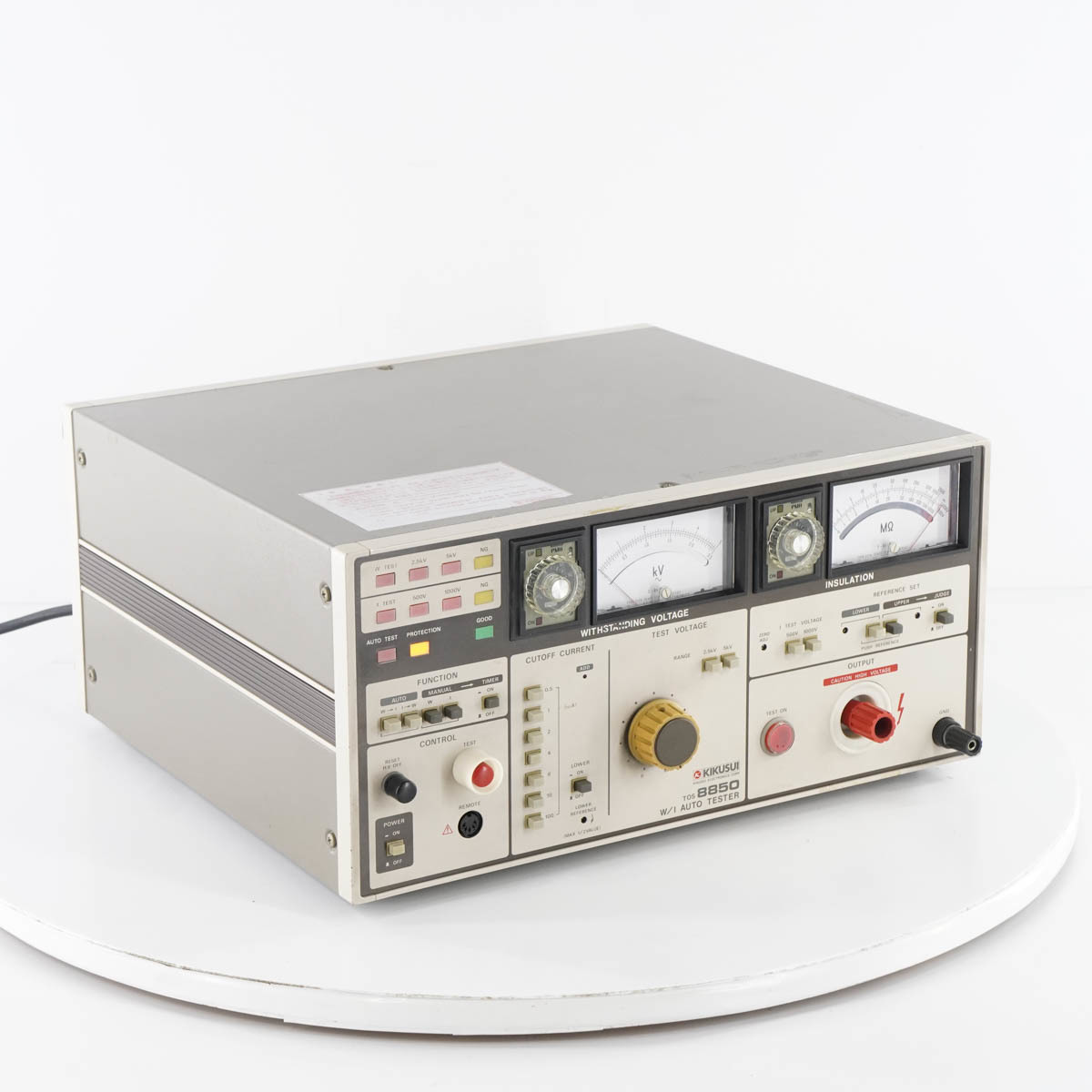 【人気品質保証】KIKUSUI　自動耐圧絶縁試験器　TOS8850 電気計測器