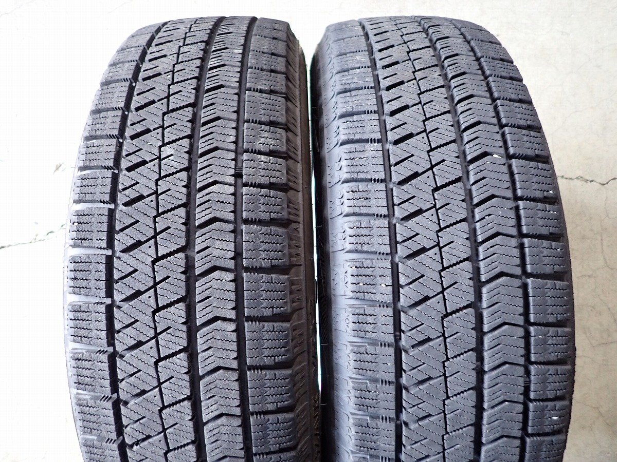 YS2466【送料無料175/65R15】スイフト フィット アクア フィールダーなどに 中古スタッドレス ▼15×5.5J 100/4H ET42▼_画像3