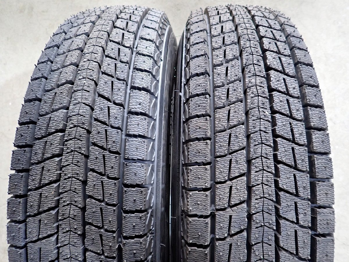 YS2869【送料無料175/80R15】テリオスキッド 2021年製 ダンロップ SJ8+ 中古スタッドレス ★15×5J 114.3/5H ET48★1円スタート_画像3