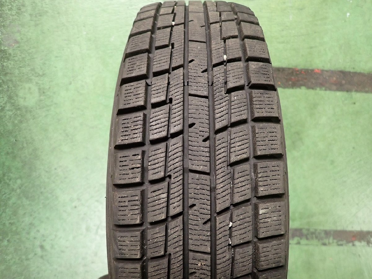 RK1412【送料無料155/65R13】1本 2022年製 イエローハット プラクティバ アイス BP02 中古スタッドレス スペアに 《即決》_画像3