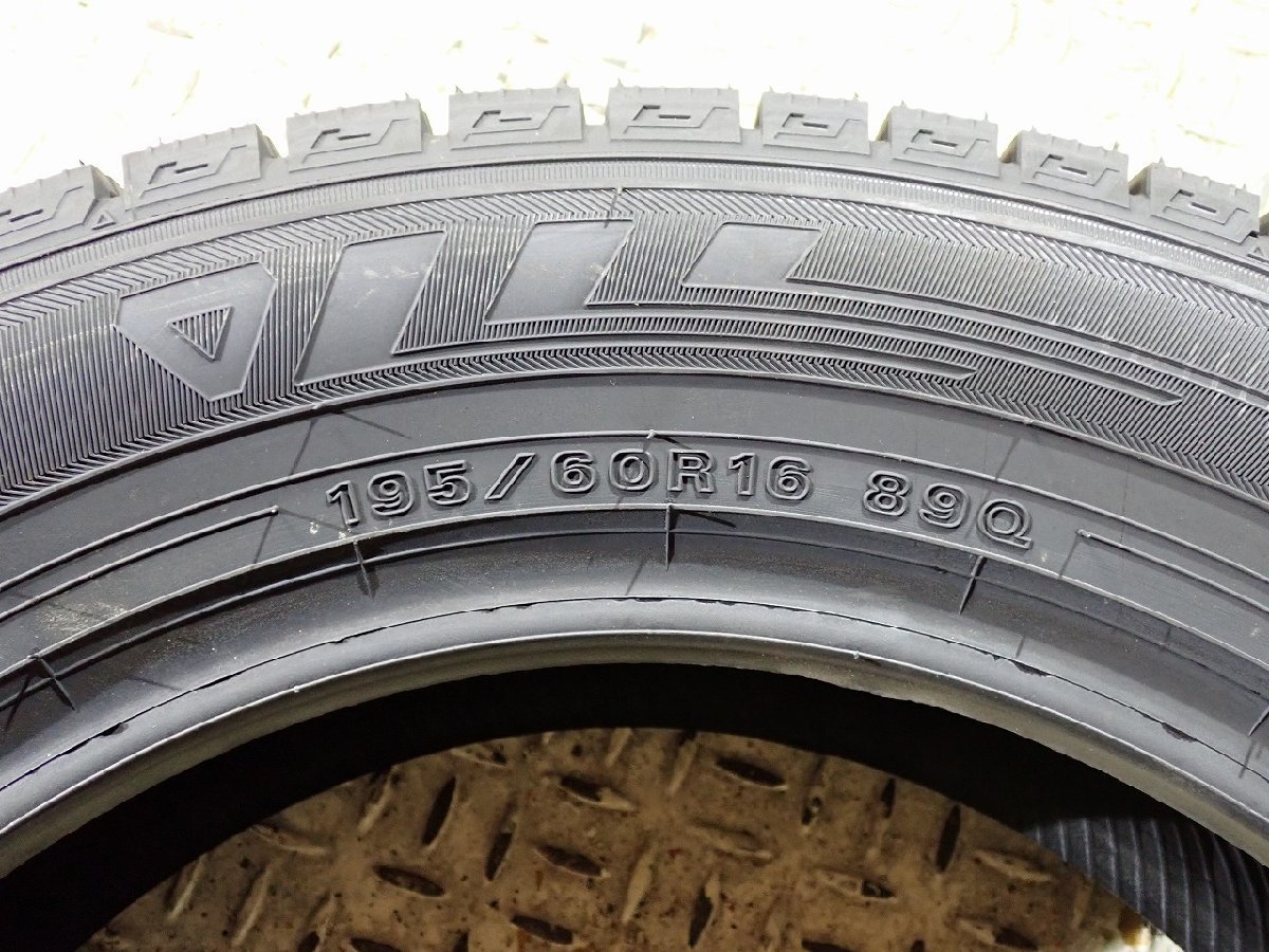 GM1147【送料無料195/60R16】4本 2020年製 ダンロップ ウィンターマックス 03 WM03 未使用 新品スタッドレス 《即決》_画像6