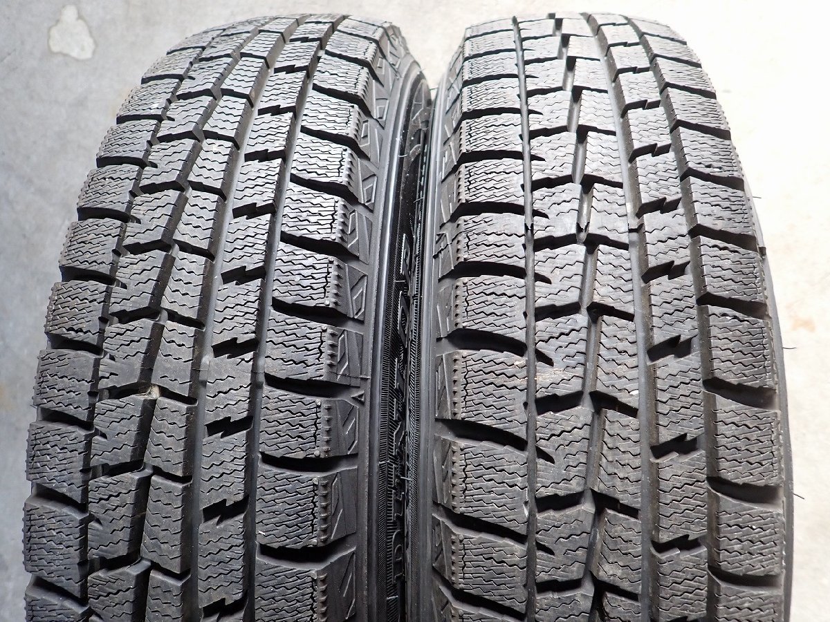 YS3259【送料無料145/80R13】タント スペーシア N-BOX モコなどに 中古スタッドレス ▼13×4.5J 100/4H ET45▼1円スタート_画像3