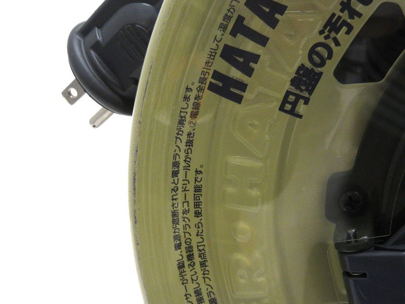 【中古】HATAYA(ハタヤ) サンタイガーレインボーリール SBX-301KDC3型｜屋外用防雨型 コードリール 電工ドラム【/D20179900029092D/】_画像4