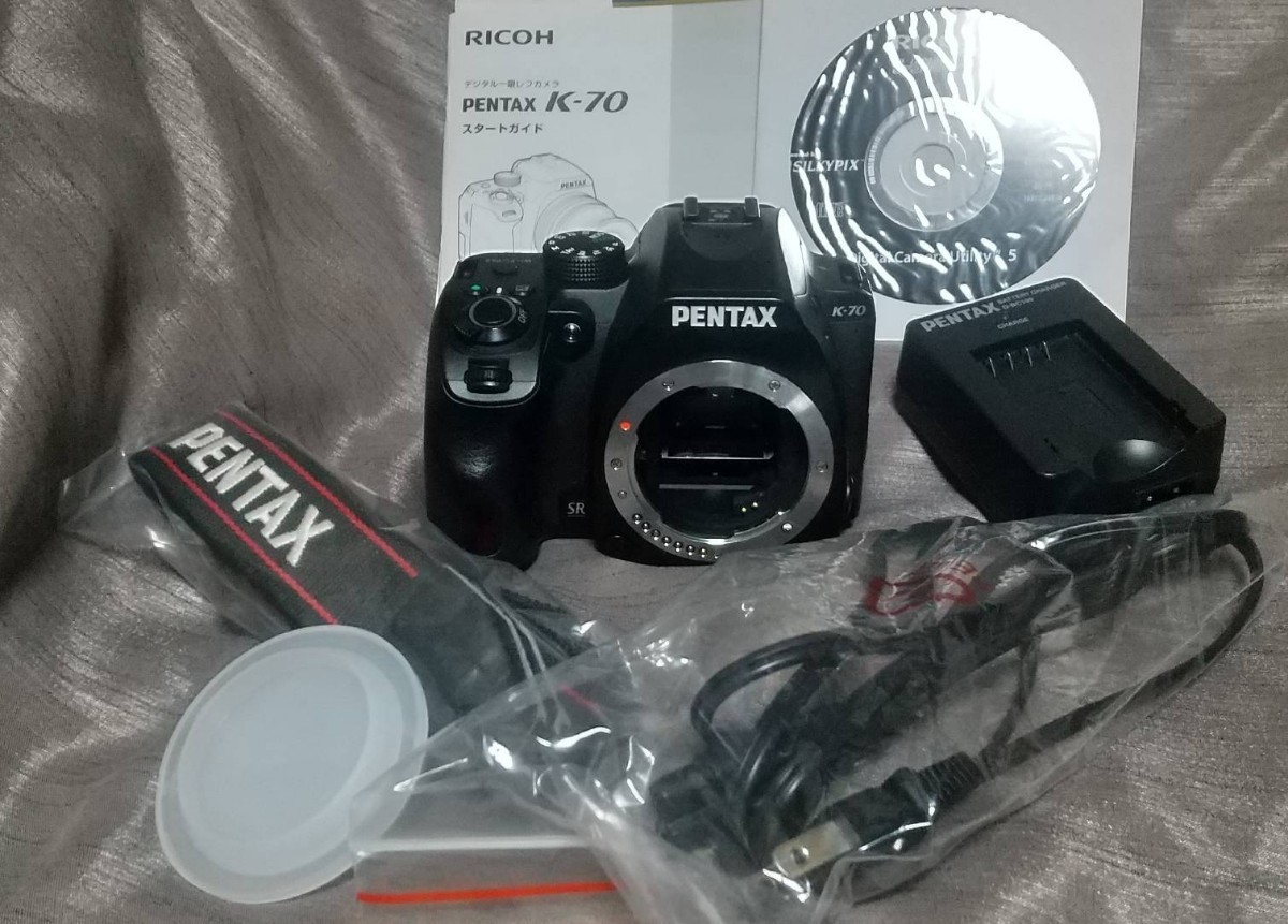 PENTAX K-70ジャンク品 黒死病の可能性有り_画像1