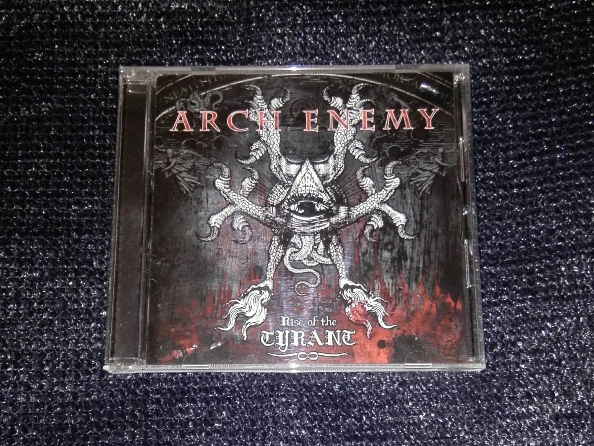 ☆アーク・エネミー「ライズ・オブ・ザ・タイラント」国内盤 ステッカー付 ARCH ENEMY - RISE OF THE TYRANT_画像1