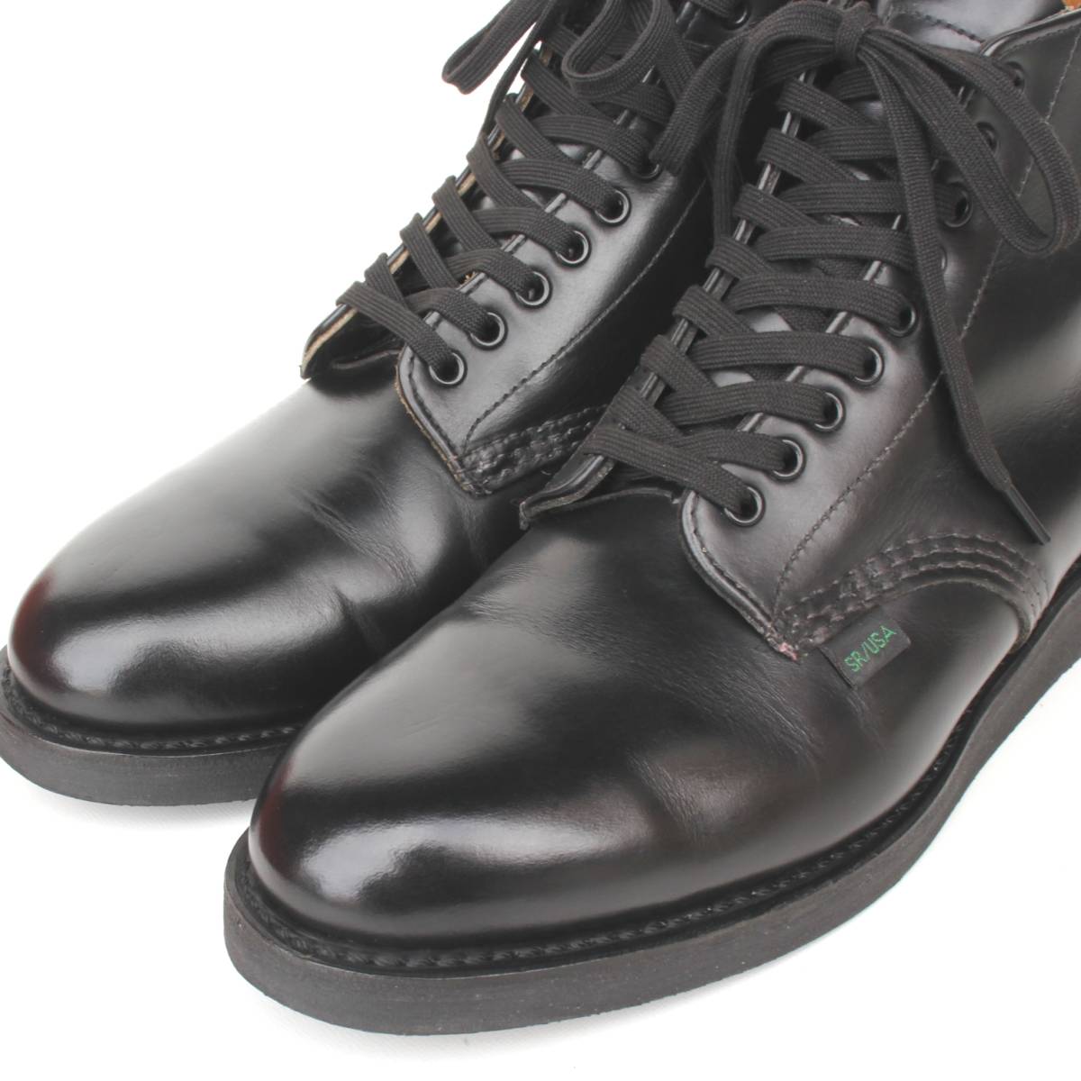 (33510)希少美品REDWING9197レッドウィングMADE IN USA 8D(約26cm)(ポストマン ブーツ ハイカット ラウンドトゥ プレーントゥ 2015年製)_画像6