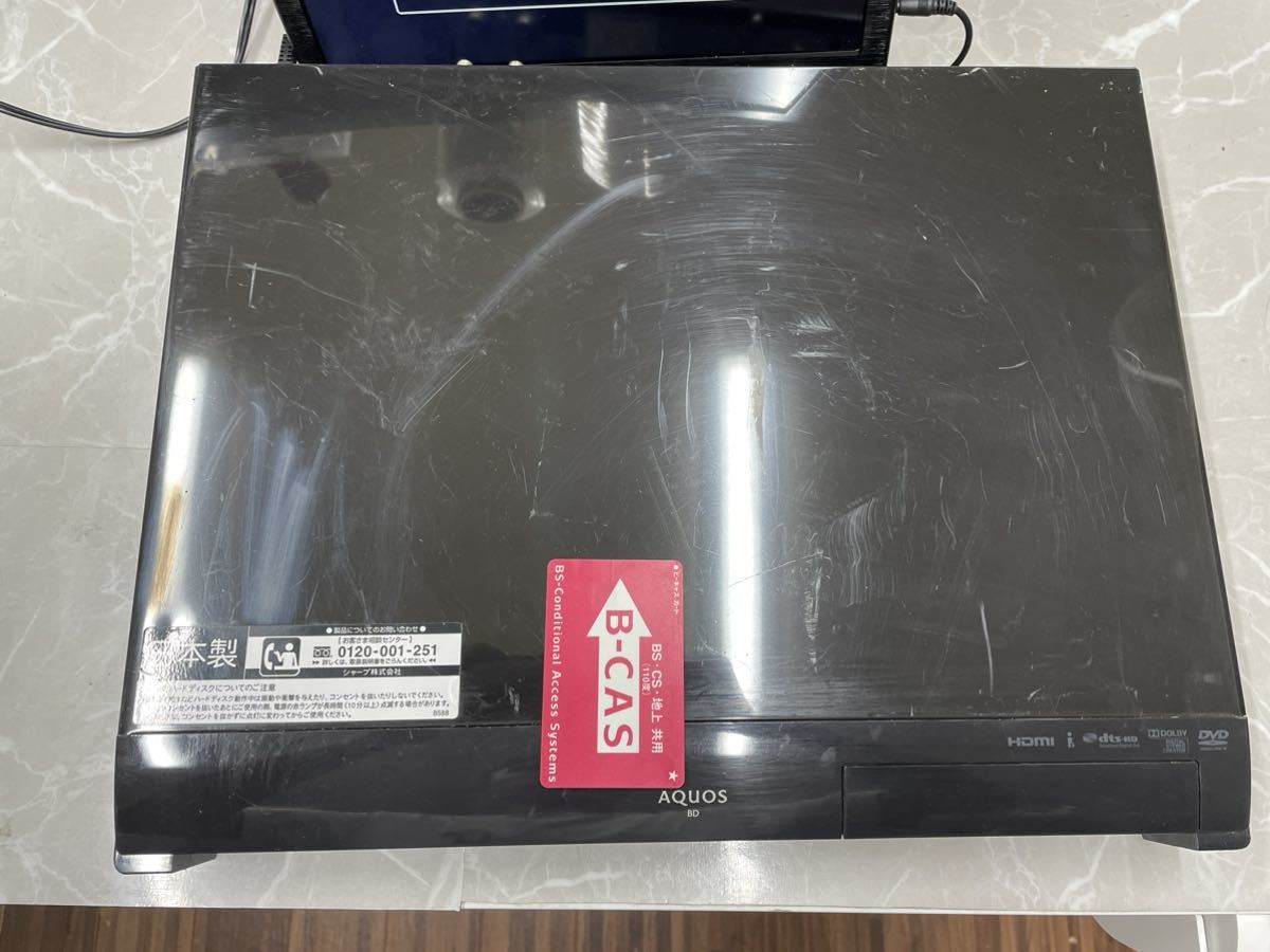 『中古』SHARP シャープ ブルーレイレコーダー BD-HDW25_画像9