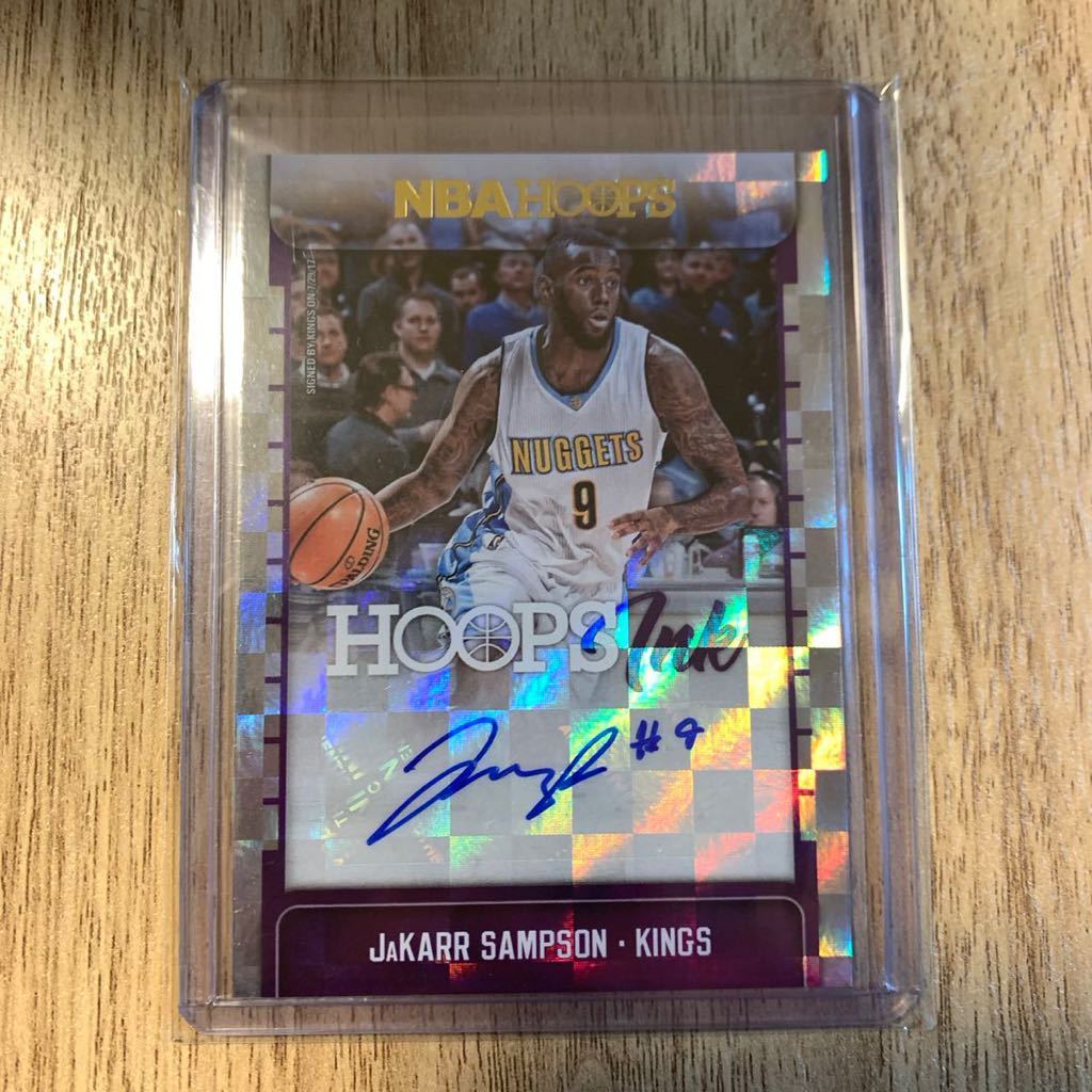 【Jakarr Sampson auto】Denver Nuggets デンバー・ナゲッツ Sacramento Kings サクラメント・キングス NBA_画像1