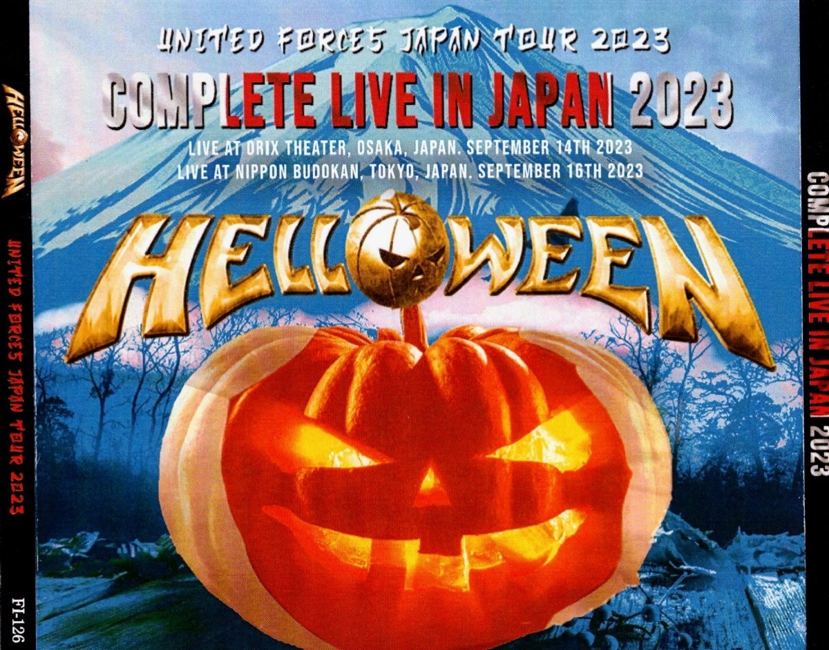 HELLOWEEN 「COMPLETE LIVE IN JAPAN 2023」ハロウィン_画像6