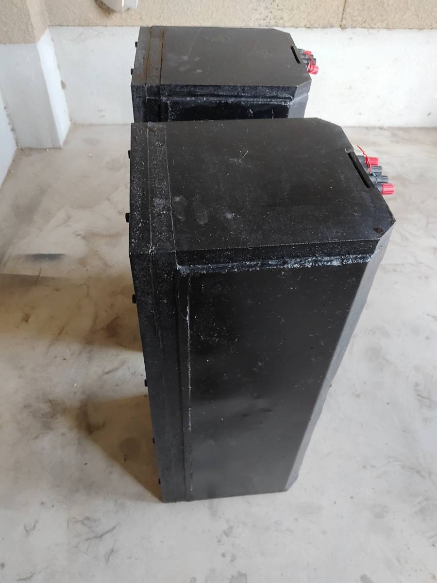 10cm full range Hiend Aucharm E-107 weight class U character groove use double bus ref cabinet Iwate oak cut . charcoal sound-absorbing material use ( basis direct pick ip )