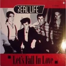 REAL LIFE /　LET'S FALL IN LOVE 12 ニューウェーヴ_画像1