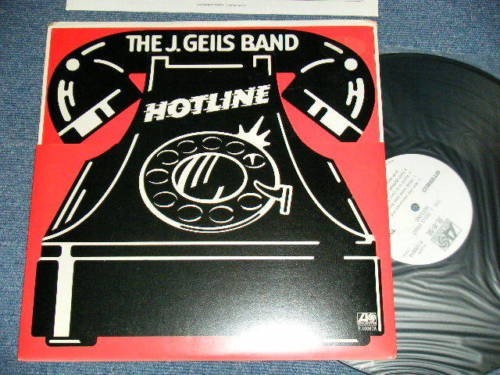 The J Geils Band Hotline Lp プロモ盤