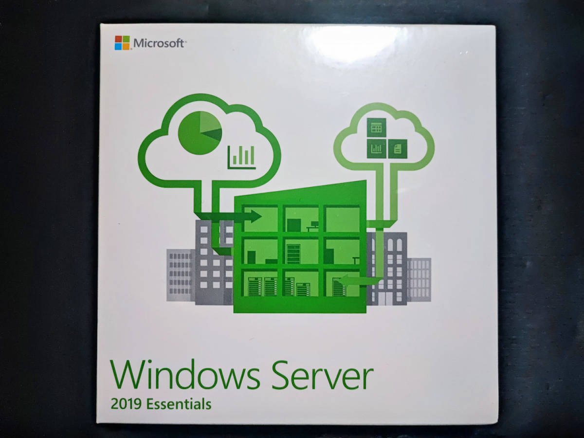 ☆未開封 送料無料 マイクロソフト Windows Server 2019 Essentials 64bit Win対応 日本語版 DVDパッケージ 1ライセンス☆_画像1