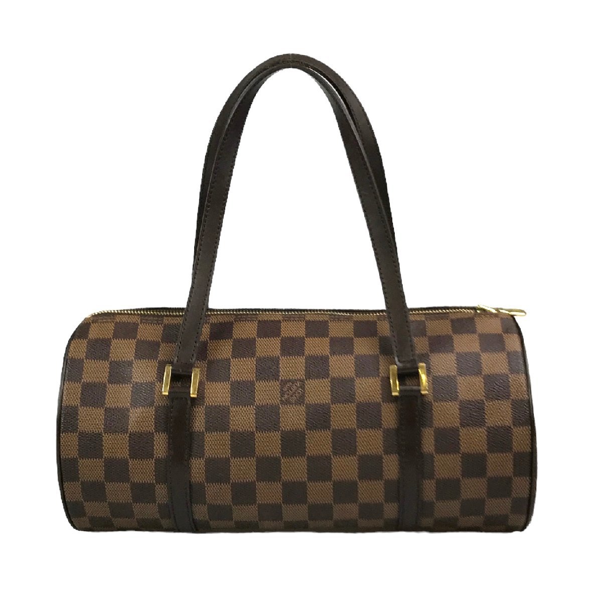 【1円～】ルイヴィトン Louis Vuitton バッグ ハンドバッグ ボーリングバッグ ダミエ パピヨン30 N51303 AR0043 ブラウン 中古_画像4