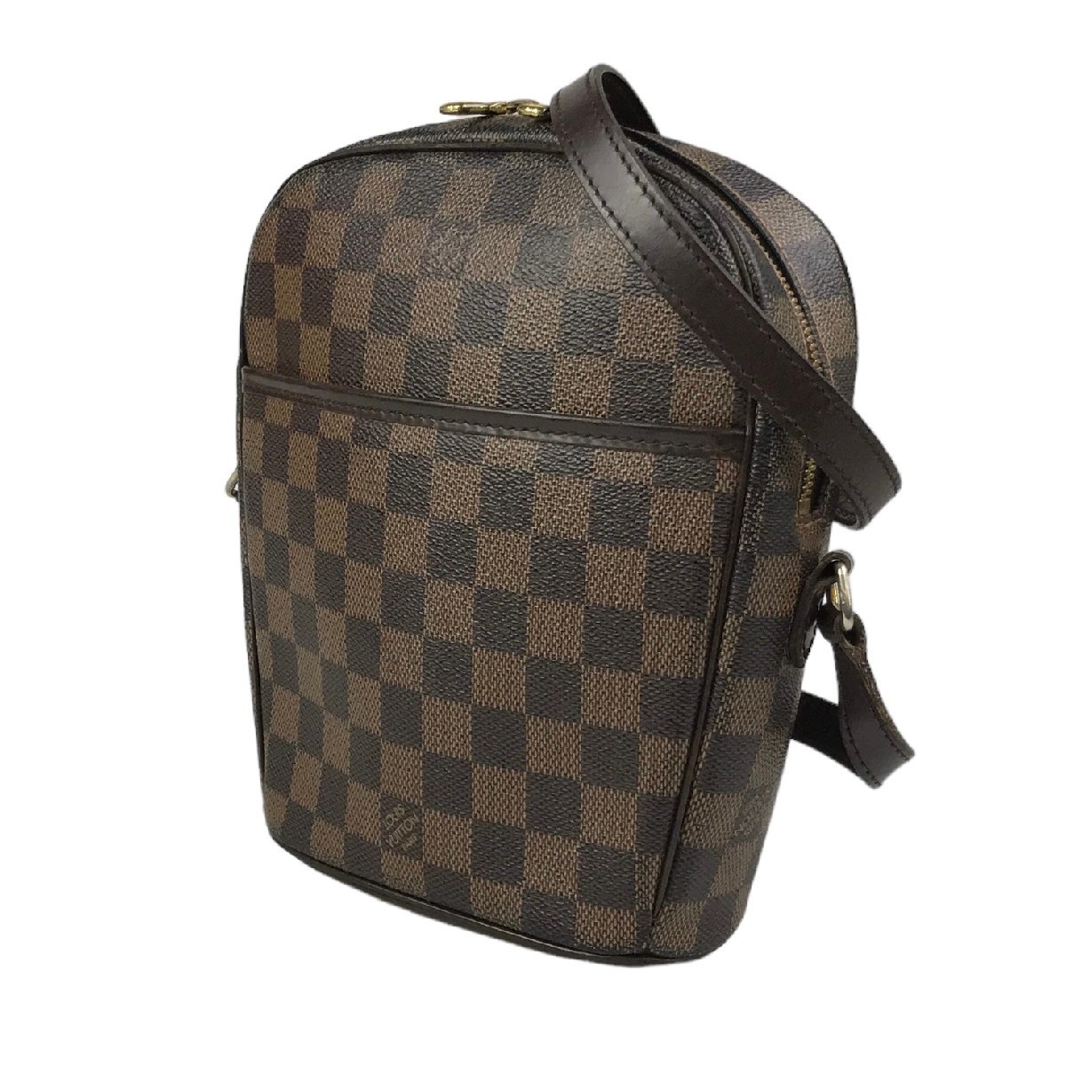 【1円～】ルイ・ヴィトン LOUIS VUITTON バッグ ショルダーバッグ ダミエ エベヌ イパネマPM N51294 レザー 中古_画像3