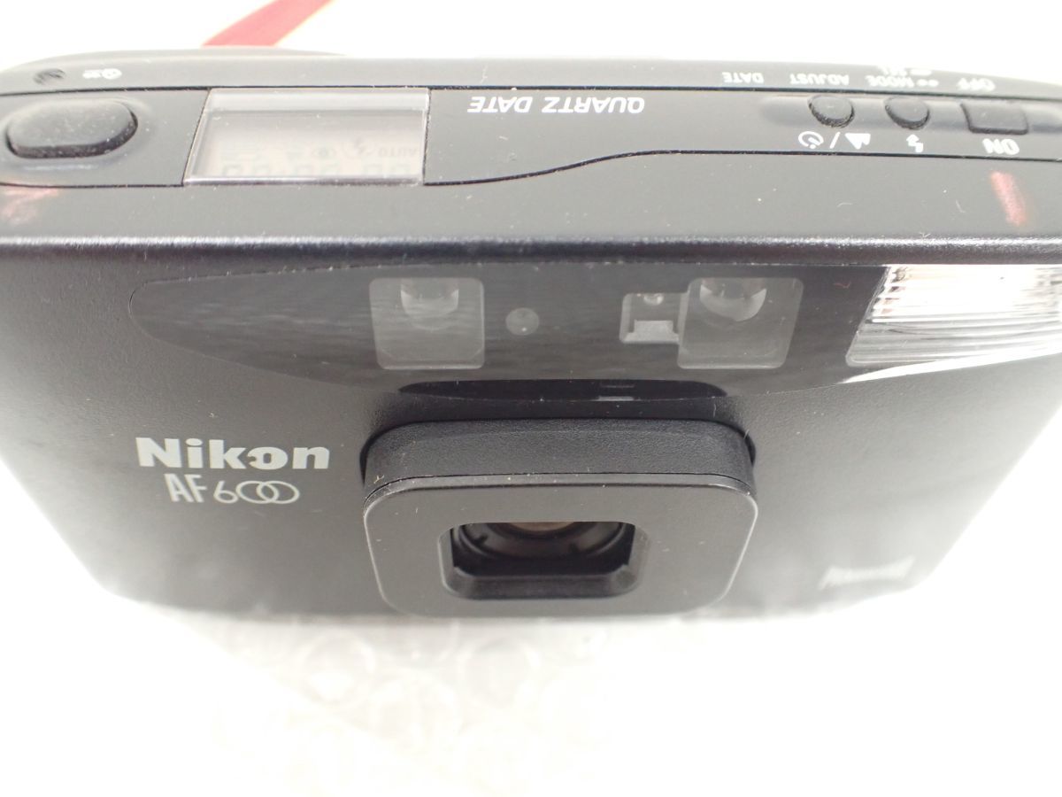 ☆D634-60　②カメラ　Nikon ニコン AF 600 Nikon Lens 28mm 1:3.5 Macro PANORAMA フィルムカメラ　中古稼働品_画像4