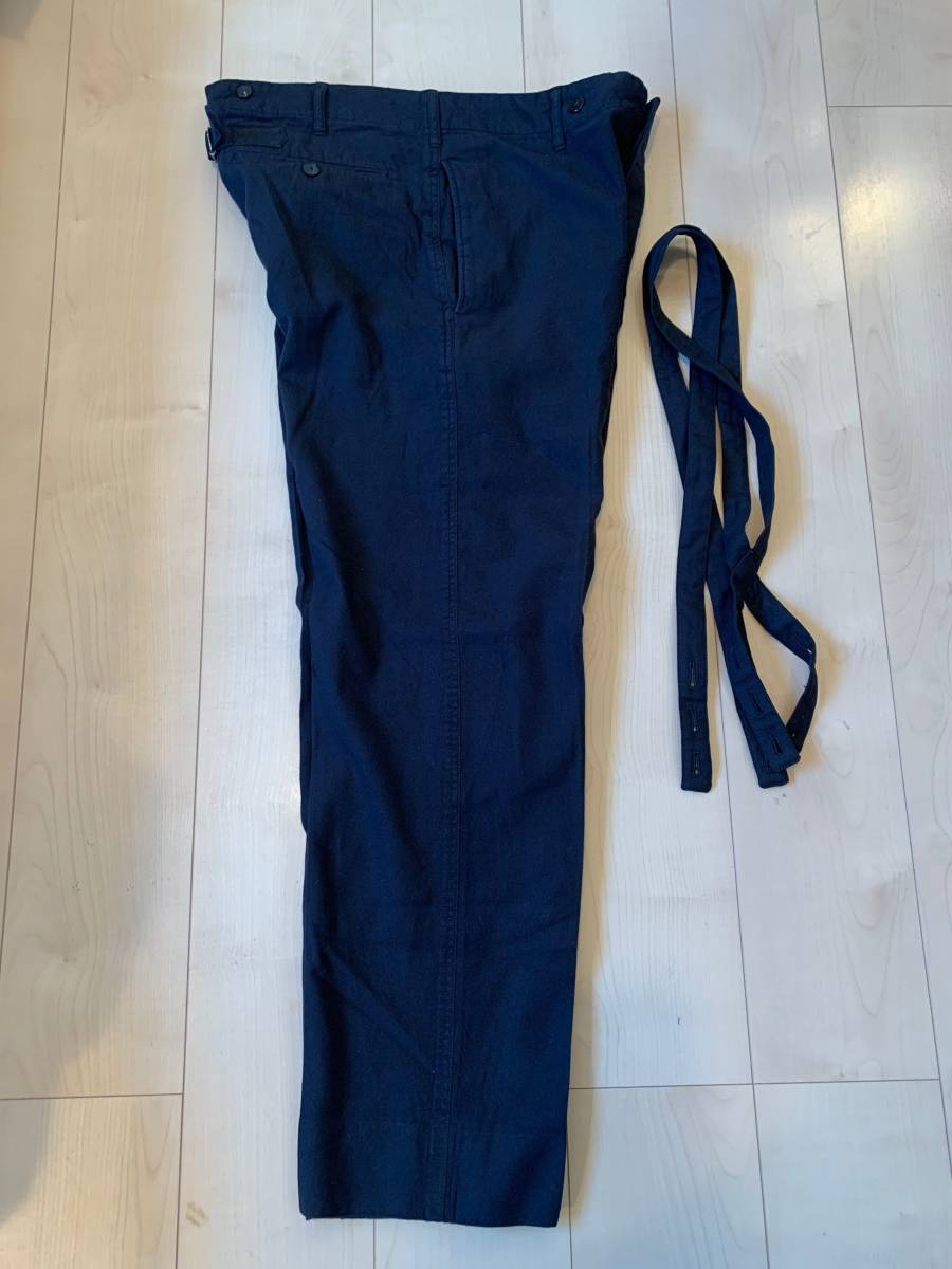 極美品！ visvim 20aw サスペンダーパンツ スラックス JUMBO PASTORAL BRACES PANTS_画像2