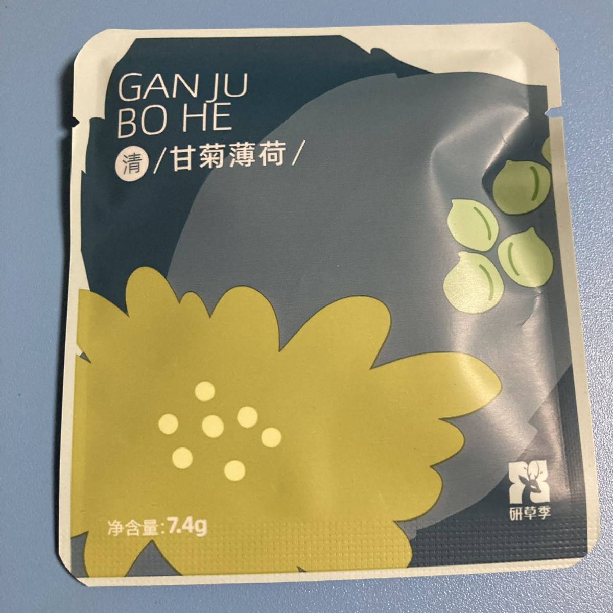 中国のお茶　皮仁 甘菊薄荷 茶葉　パック　4袋 漢方茶_画像2