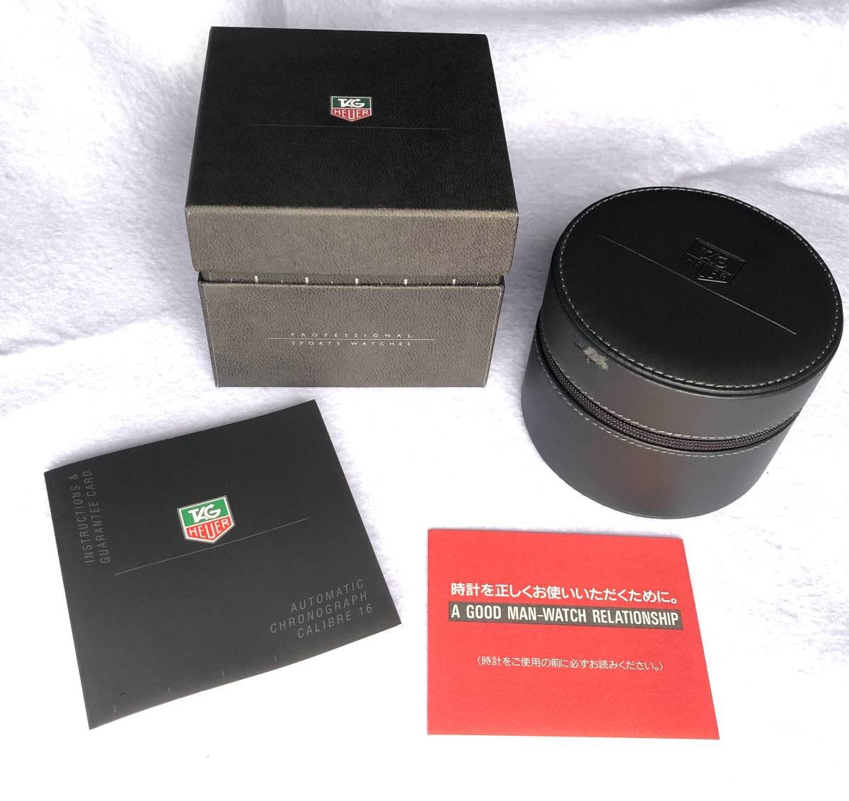 TAG HEUER TAG Heuer CARRERA Carrera CALIBREkyali bar 16 empty box owner manual attaching beautiful goods 