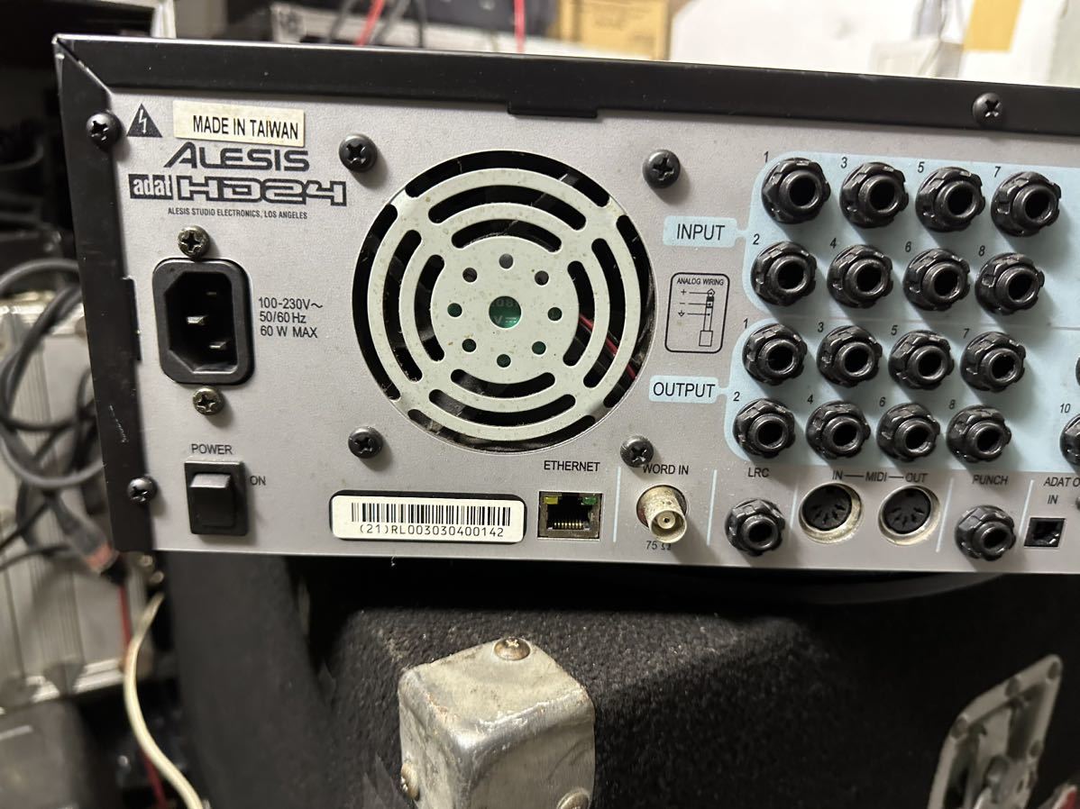 ALESIS adat HD24 マルチトラックレコーダー 完動品_画像7