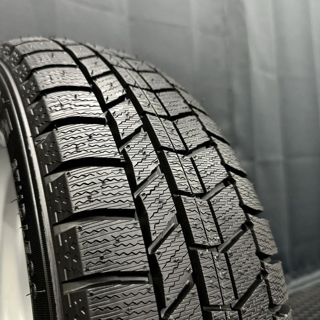 22年製ほぼ新品★165/65R14 国産スタッドレス&wedsアルミ 4本 №231127-S2 ハスラー フレアクロスオーバー等/14インチホイールスタッドレス_画像4