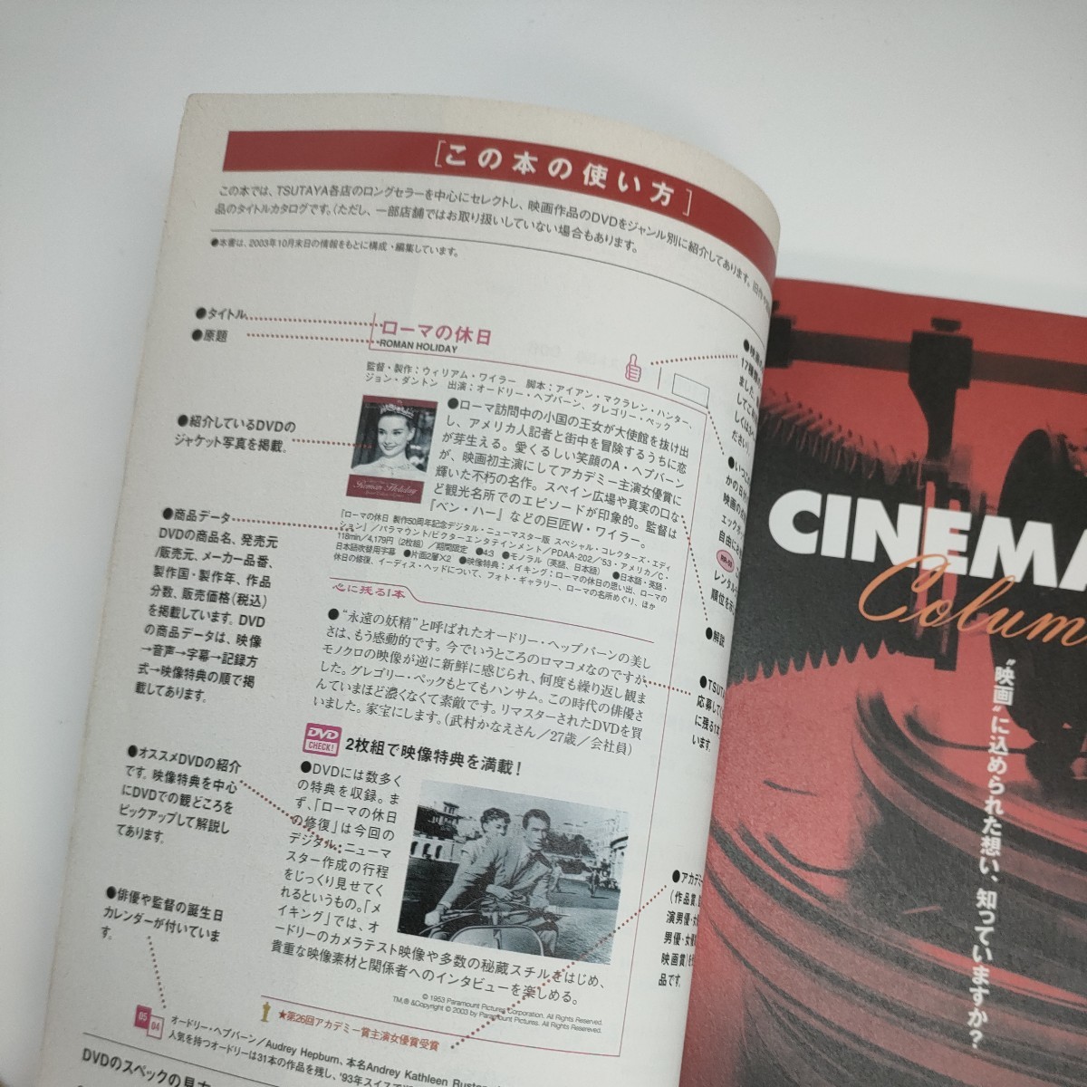 非売品 シネマハンドバッグ 2004 TSUTAYA 送料185円OK ツタヤ 映画 ランキング タイトル 資料 ストーリー_画像7