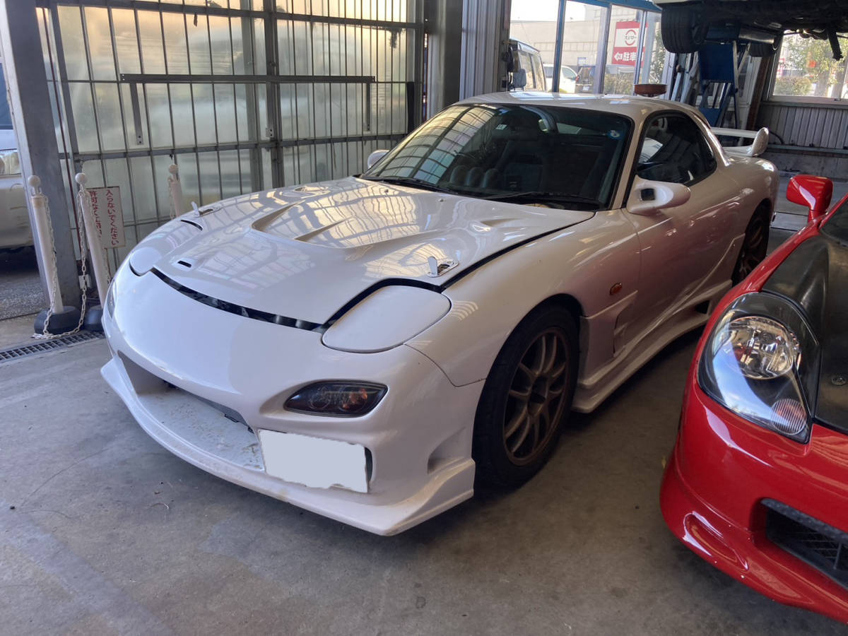 RX-7 RX7 FD3S 無事故車 6型 Ⅵ型 Vマウント パワーFC ブーストアップ仕様 MT ATSテンパーショット 車検仕様 ダッシュ貫通 ロールバー jdmの画像1